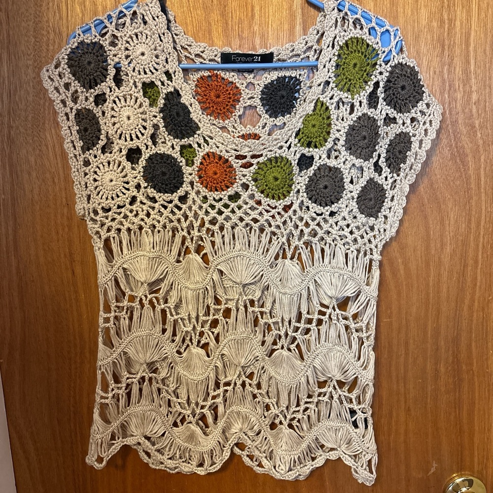 Forever 21 Women's Crochet Top